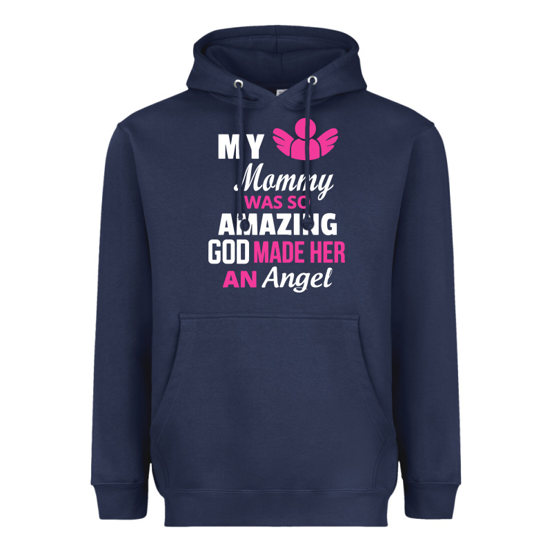 My Mommy Was Amazing God Made Her An Angel Heavyweight Hoodie by linhVisuals | Teevron