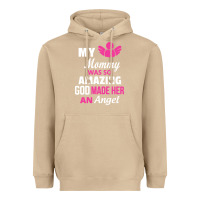 Mushroom my mommy was amazing god made her an angel Heavyweight Hoodie - linhVisuals