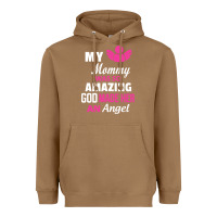 Toasted Coconut my mommy was amazing god made her an angel Heavyweight Hoodie - linhVisuals