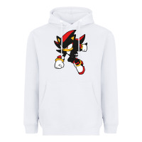 White shadow the hedgehog Heavyweight Hoodie - linhVisuals