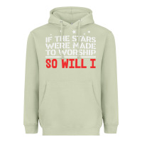 Matcha if the stars were to worship so will i Heavyweight Hoodie - linhVisuals