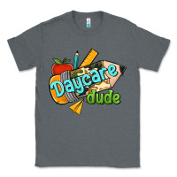 Charcoal Heather daycare dude Classic Tee - Jasminsmagicworld