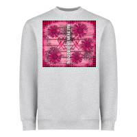 Heather Grey in october we wear pink Heavyweight Sweatshirt - AdoDesignShop