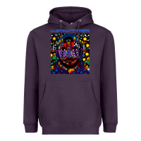 Plum kaytranada Heavyweight Hoodie - linhVisuals