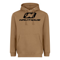 Toasted Coconut Nautique Boats Heavyweight Hoodie - linhVisuals