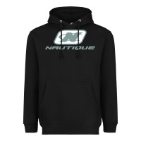 Black Nautique Boats Heavyweight Hoodie - linhVisuals