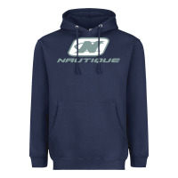 Navy Nautique Boats Heavyweight Hoodie - linhVisuals