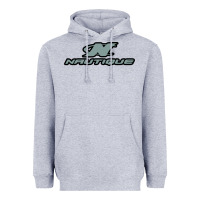 Heather Grey Nautique Boats Heavyweight Hoodie - linhVisuals