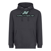 Smoke Nautique Boats Heavyweight Hoodie - linhVisuals