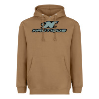 Toasted Coconut Nautique Boats Heavyweight Hoodie - linhVisuals