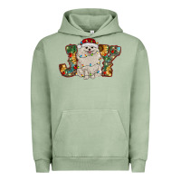 Pigment Oil Green pomeranian christmas joy Urban Hoodie - RanaPortraitStore