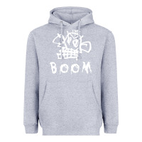 Heather Grey arcane league of legends jinx boom Heavyweight Hoodie - linhVisuals