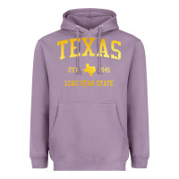 Lavender texas Heavyweight Hoodie - linhVisuals