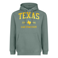Sage texas Heavyweight Hoodie - linhVisuals
