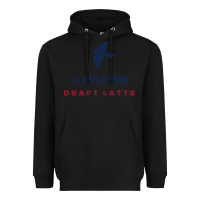 Black La Colombe Heavyweight Hoodie - linhVisuals
