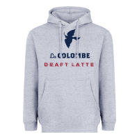 Heather Grey La Colombe Heavyweight Hoodie - linhVisuals