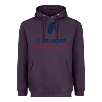 Plum La Colombe Heavyweight Hoodie - linhVisuals