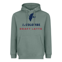 Sage La Colombe Heavyweight Hoodie - linhVisuals
