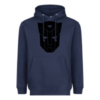 Navy transformer Heavyweight Hoodie - linhVisuals
