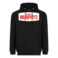 Black papa murphy's Heavyweight Hoodie - linhVisuals