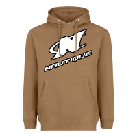Toasted Coconut Nautique Boats Heavyweight Hoodie - linhVisuals
