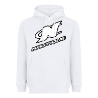 White Nautique Boats Heavyweight Hoodie - linhVisuals