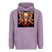 Lavender Megadeath Chains Heavyweight Hoodie - linhVisuals