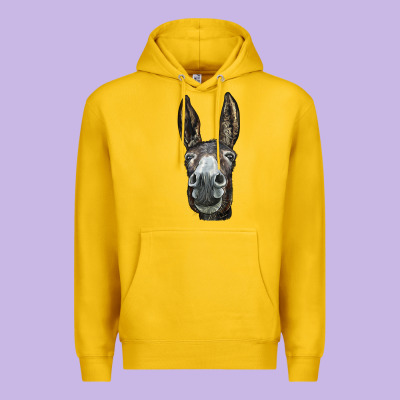 Donkey  Face Premium Hoodie Designed By Lillyallendesigns