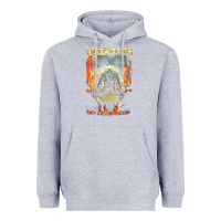 Heather Grey Megadeath World Order Heavyweight Hoodie - linhVisuals