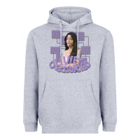 Heather Grey olivia rodrigo Heavyweight Hoodie - linhVisuals
