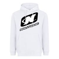 White Nautique Boats Heavyweight Hoodie - linhVisuals