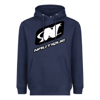 Navy Nautique Boats Heavyweight Hoodie - linhVisuals