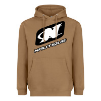 Toasted Coconut Nautique Boats Heavyweight Hoodie - linhVisuals