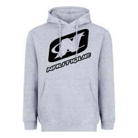 Heather Grey Nautique Boats Heavyweight Hoodie - linhVisuals