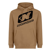 Toasted Coconut Nautique Boats Heavyweight Hoodie - linhVisuals