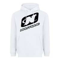 White Nautique Boats Heavyweight Hoodie - linhVisuals