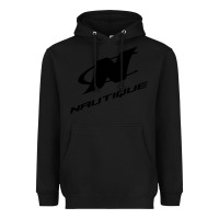Black Nautique Boats Heavyweight Hoodie - linhVisuals