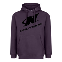 Plum Nautique Boats Heavyweight Hoodie - linhVisuals