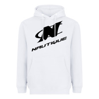 White Nautique Boats Heavyweight Hoodie - linhVisuals