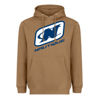 Toasted Coconut Nautique Boats Heavyweight Hoodie - linhVisuals