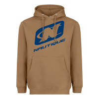 Toasted Coconut Nautique Boats Heavyweight Hoodie - linhVisuals