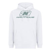 White Nautique Boats Heavyweight Hoodie - linhVisuals