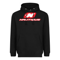 Black Nautique Boats Heavyweight Hoodie - linhVisuals