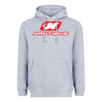 Heather Grey Nautique Boats Heavyweight Hoodie - linhVisuals
