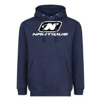 Navy Nautique Boats Heavyweight Hoodie - linhVisuals