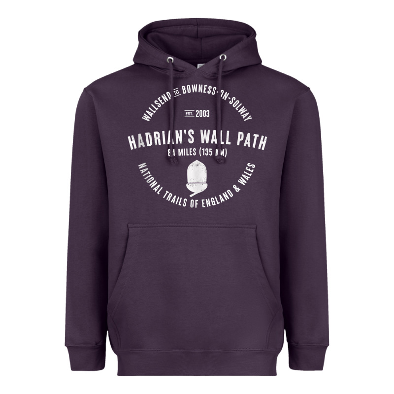 Hadrians Wall Path England Wales Hikes Tank Top Heavyweight Hoodie by linhVisuals | Teevron
