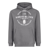 Storm hadrians wall path england wales hikes tank top Heavyweight Hoodie - linhVisuals