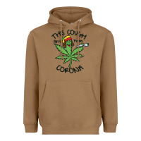Toasted Coconut Funny Weed Leaf Heavyweight Hoodie - linhVisuals