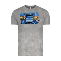 Cloud Rock Back the blue Vintage Tee - FaDigitalArtStudio