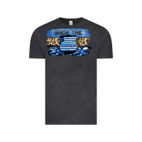 Vintage Black Back the blue Vintage Tee - FaDigitalArtStudio